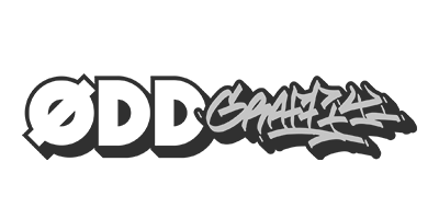 Logo do apoiador do SUBMURO Festival, ODD Graffiti, destacando a parceria e apoio ao evento.
